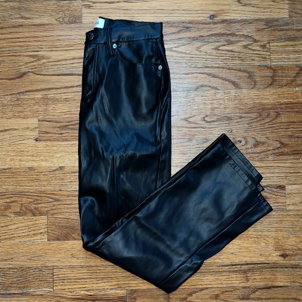 pistola lennon faux leather pant 27